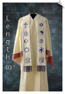 Medium Custom Interfaith Stole